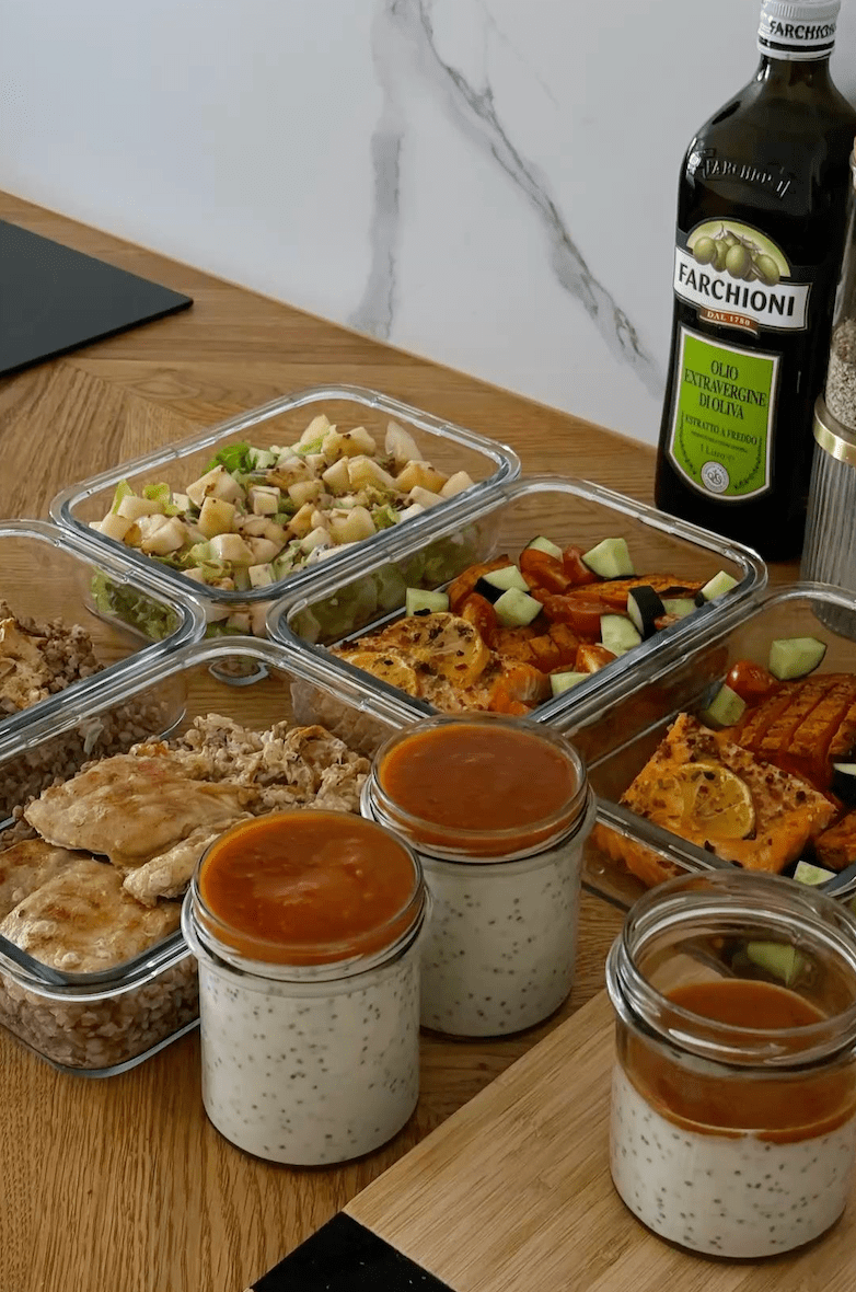 things i meal prepped to make my life easier (as a girl who EATS)